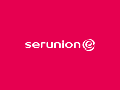 logo Serunion sobre color corporativo Thumbnail